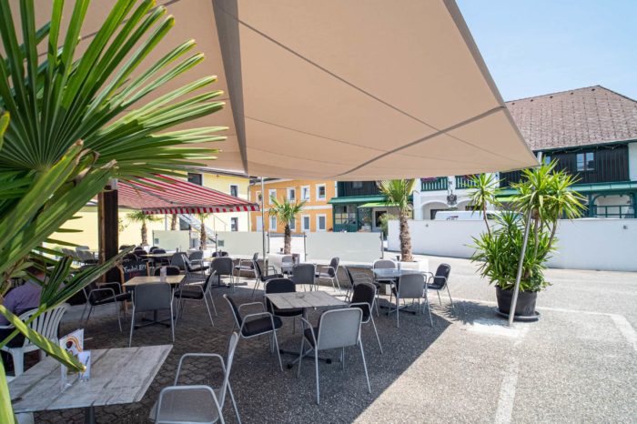 - Sonnensegel für Gastronomie, Restaurants und Hotellerie - Sonnensegel 12