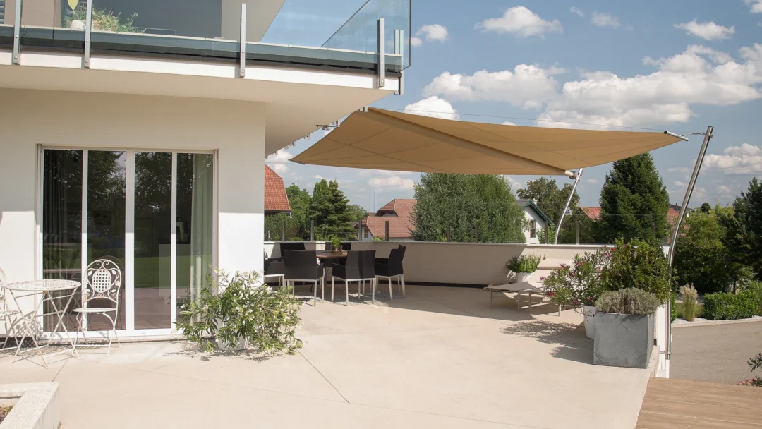 12 LET Sonnensegel Aufrollbar 2DDR4