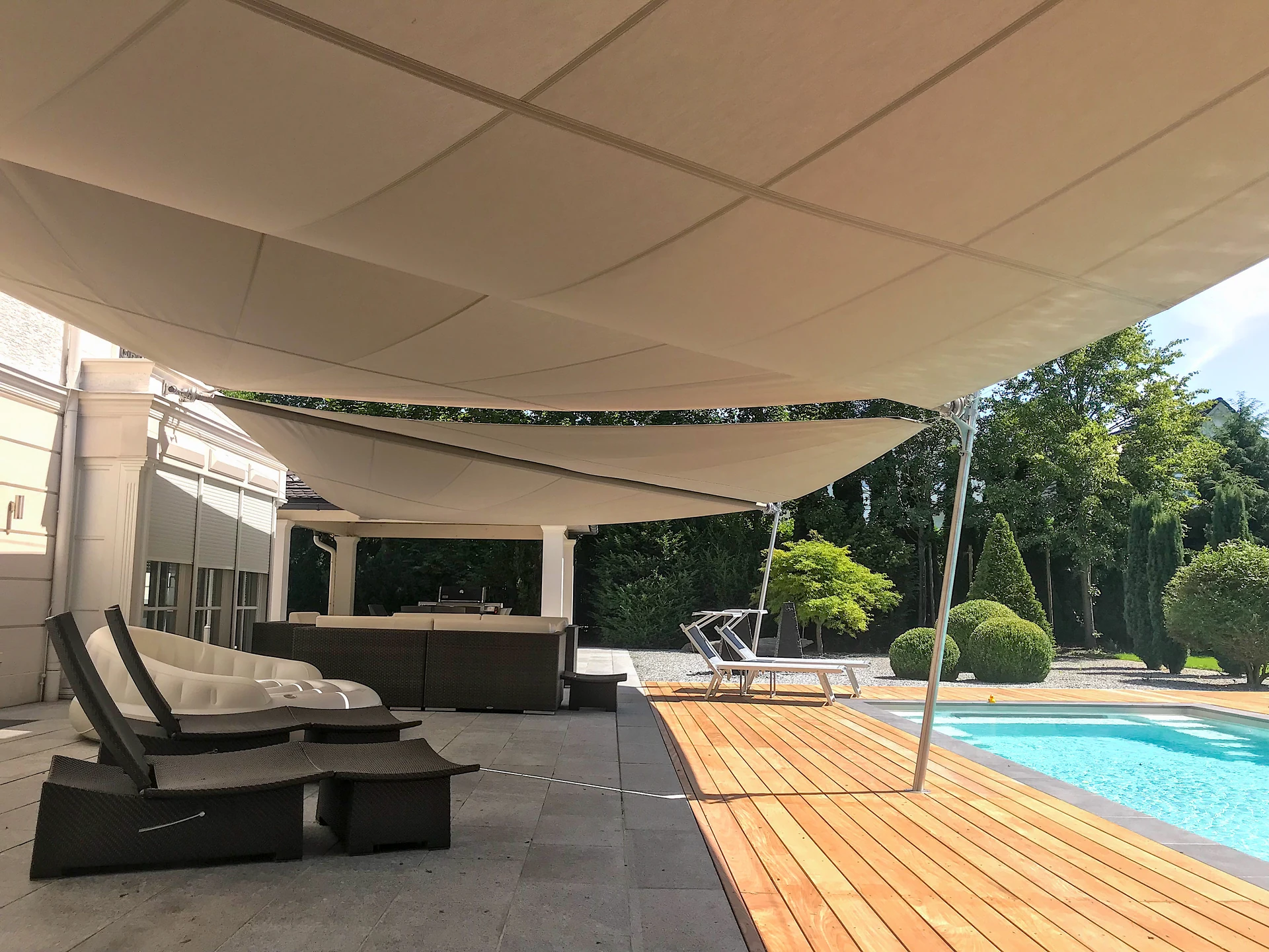 18 LET Massanfertigung Sonnensegel DDR 2