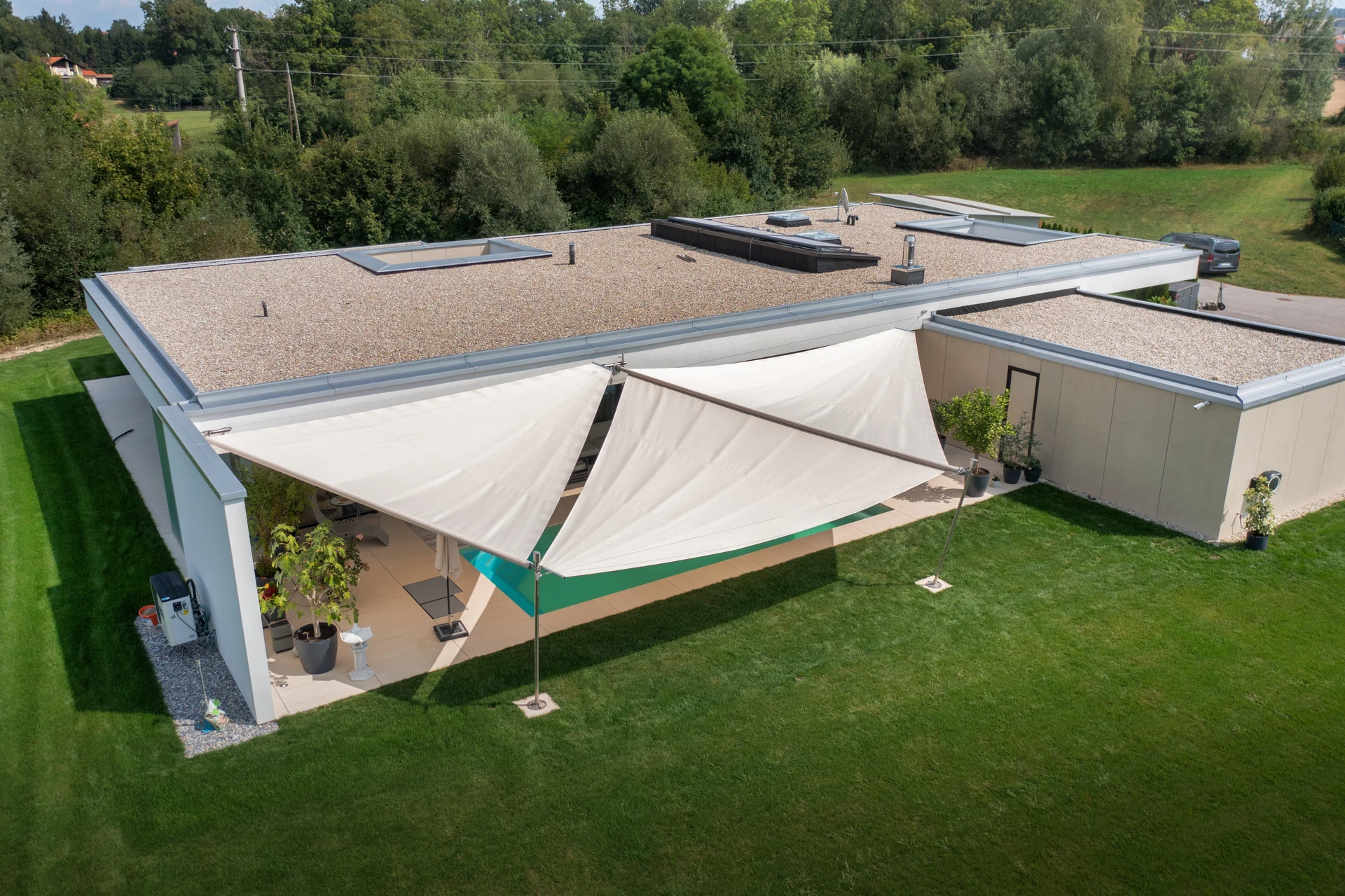 58 LET Sonnensegel Pool Aufrollbar DDR SDR 3