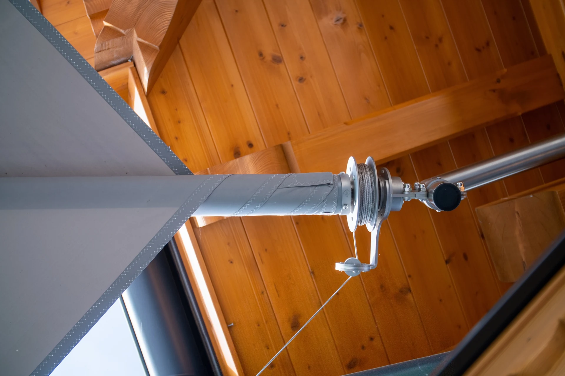 61 LET Sonnensegel Massanfertigung Holzpergola DDR 2