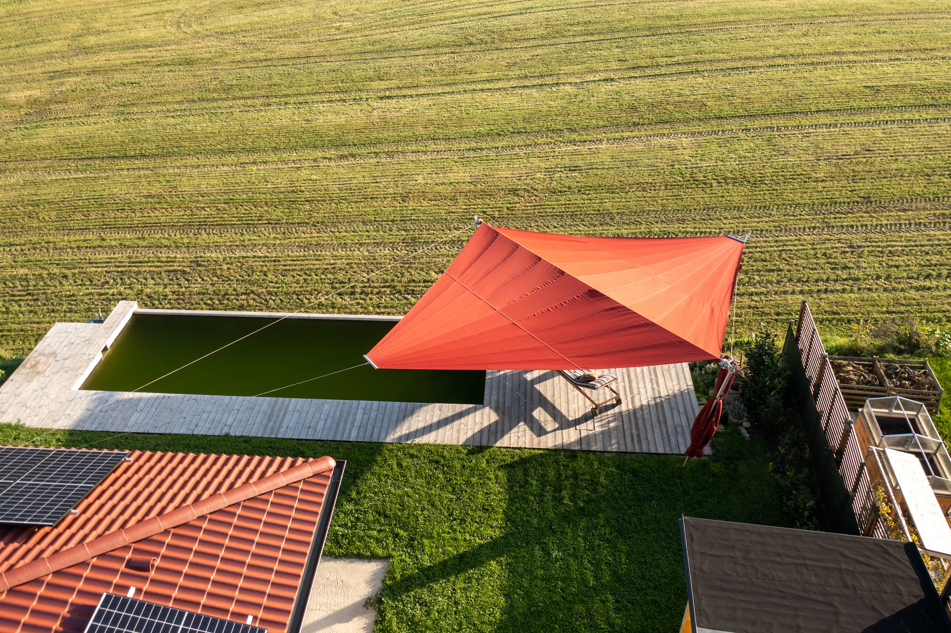 64 LET Home Office Pool Sonnensegel Fuer Perfekten Schutz DDR 14