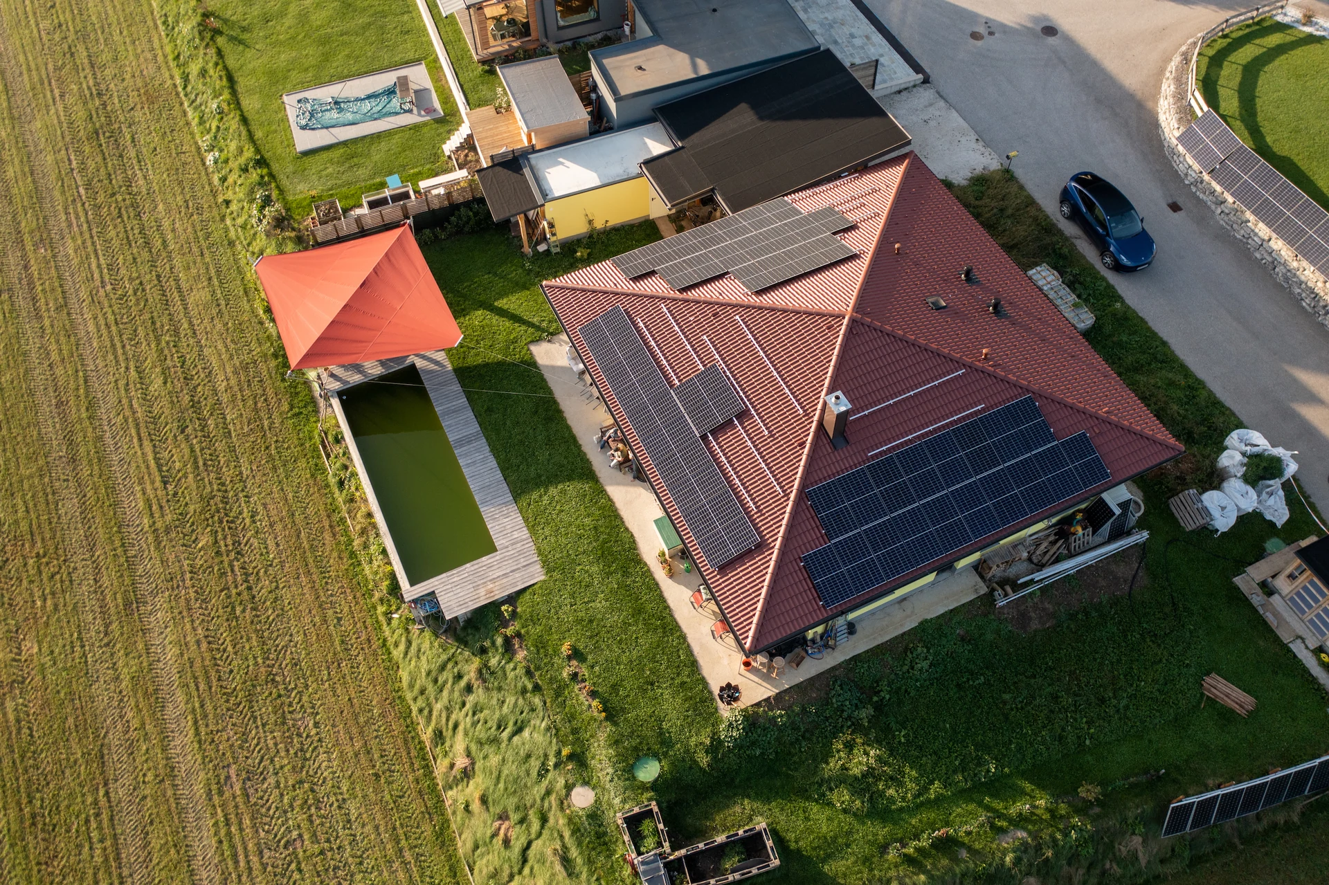 64 LET Home Office Pool Sonnensegel Fuer Perfekten Schutz DDR 15