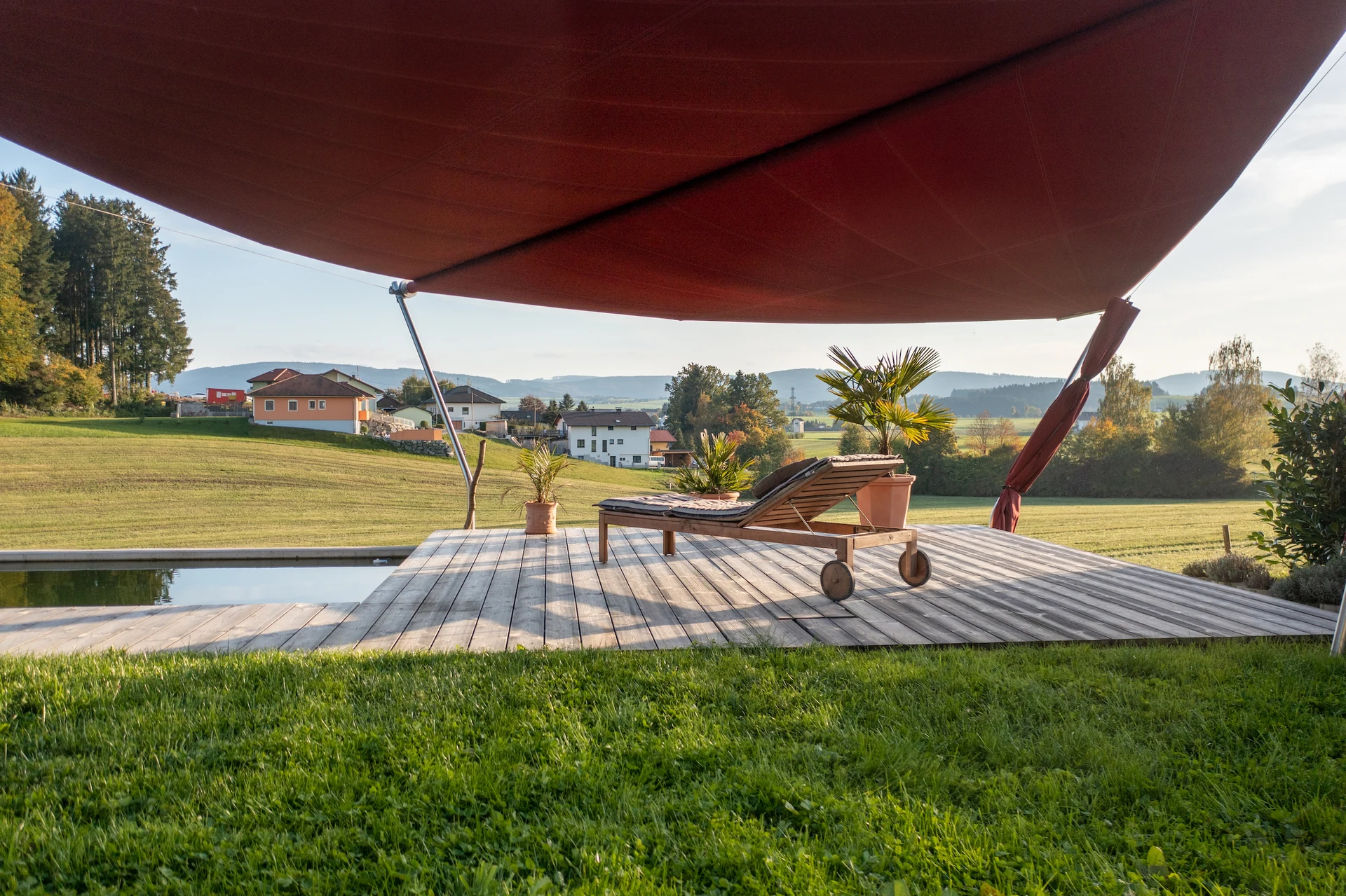 64 LET Home Office Pool Sonnensegel Fuer Perfekten Schutz DDR 19