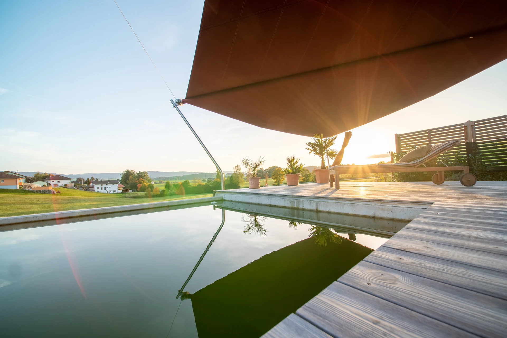 64 LET Home Office Pool Sonnensegel Fuer Perfekten Schutz DDR 28