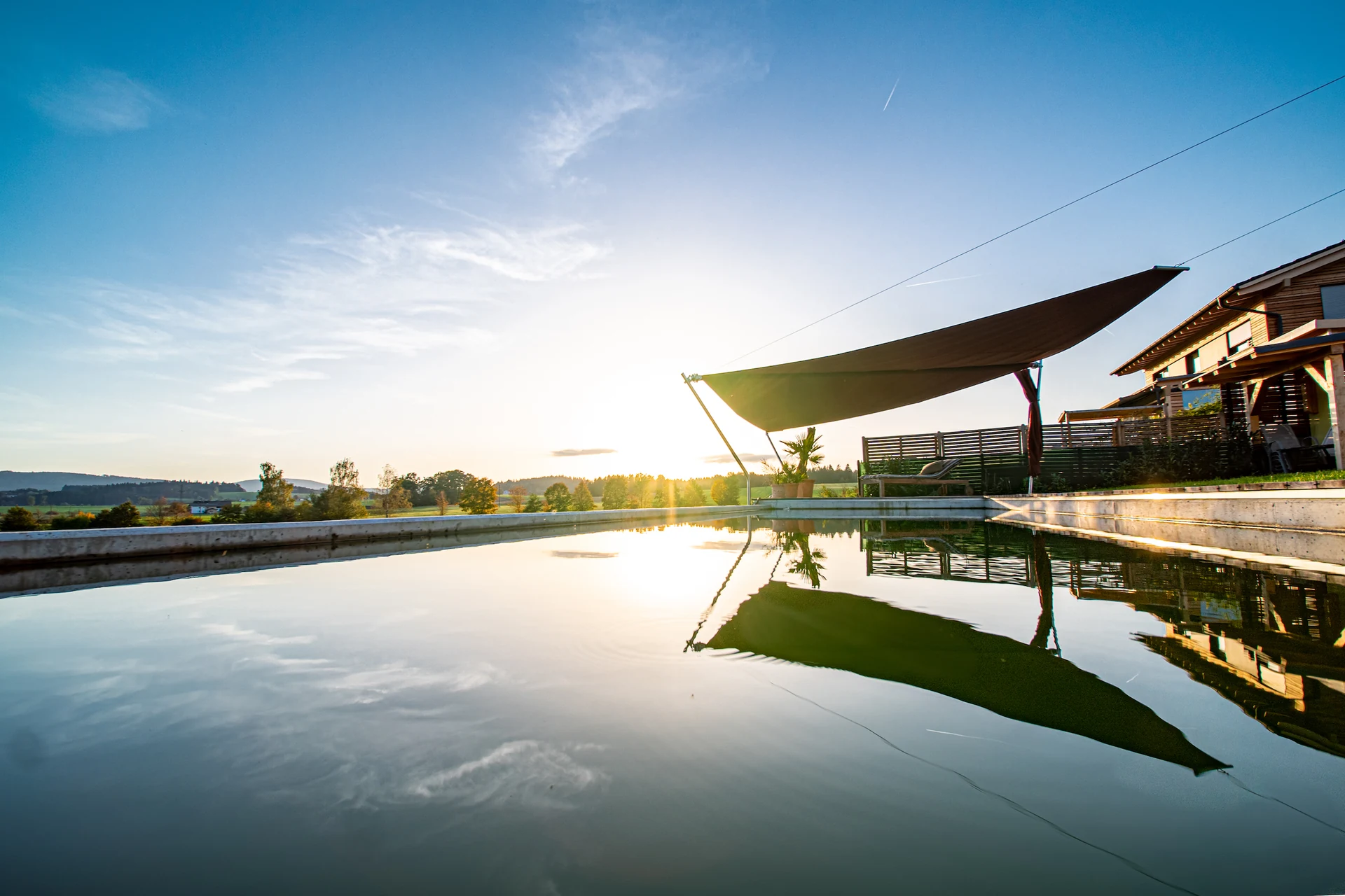 64 LET Home Office Pool Sonnensegel Fuer Perfekten Schutz DDR 29