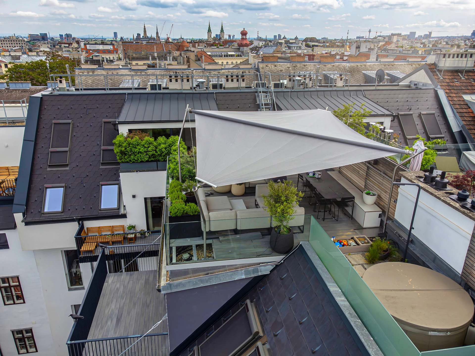 79 LET Sonnenschutz Dachterrasse DDR 1