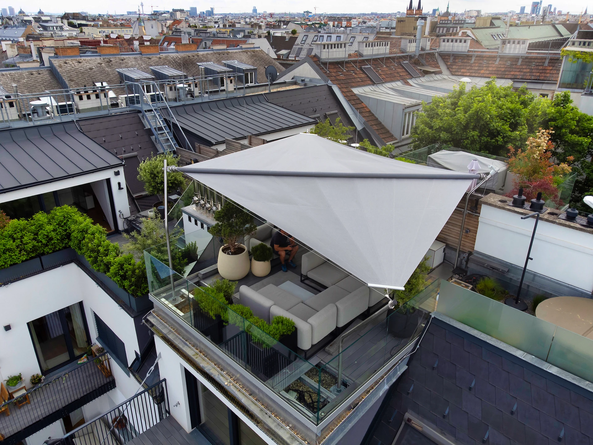 79 LET Sonnenschutz Dachterrasse DDR 7