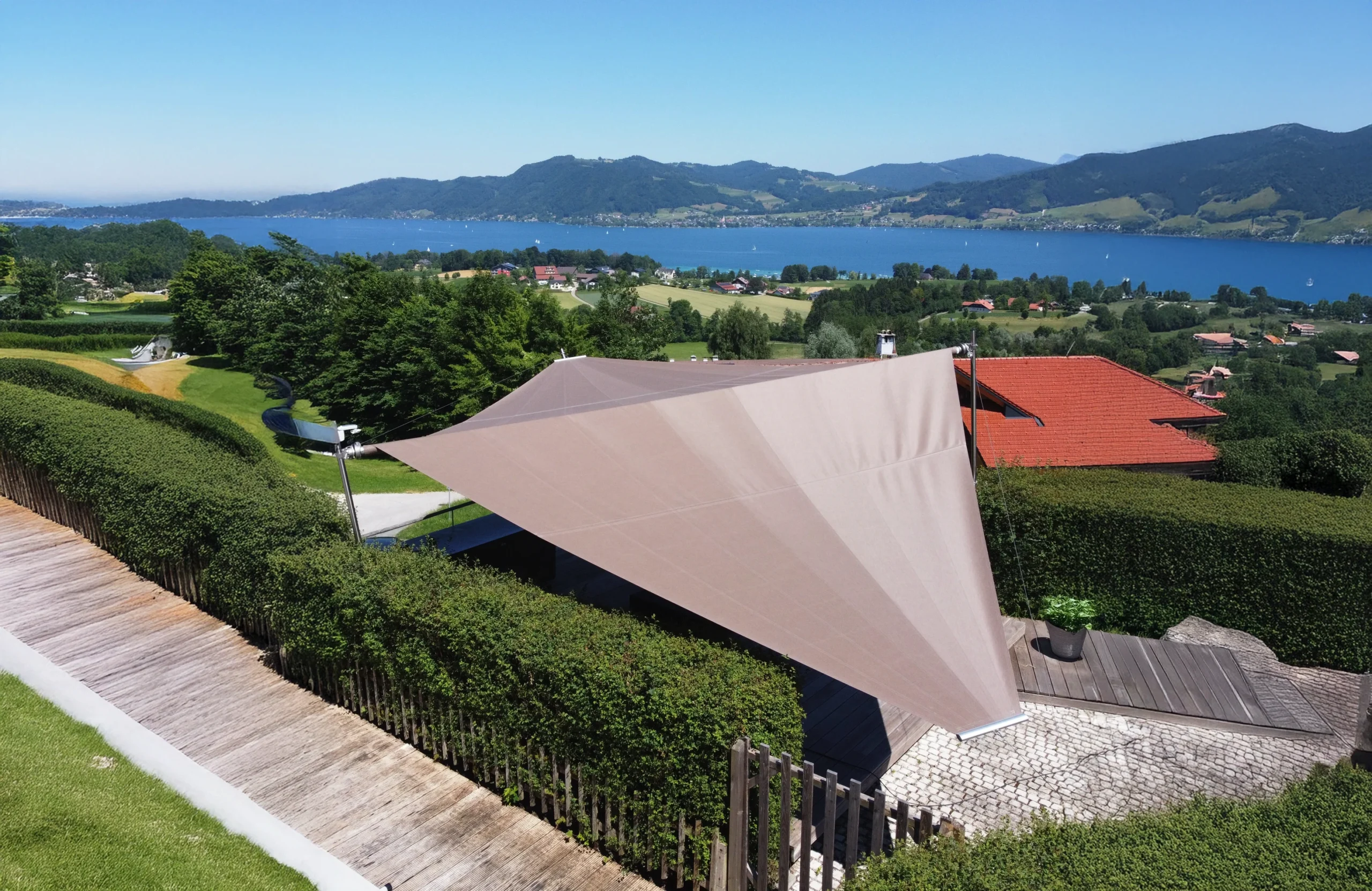 Elektrisch Attersee Let Sonnensegel