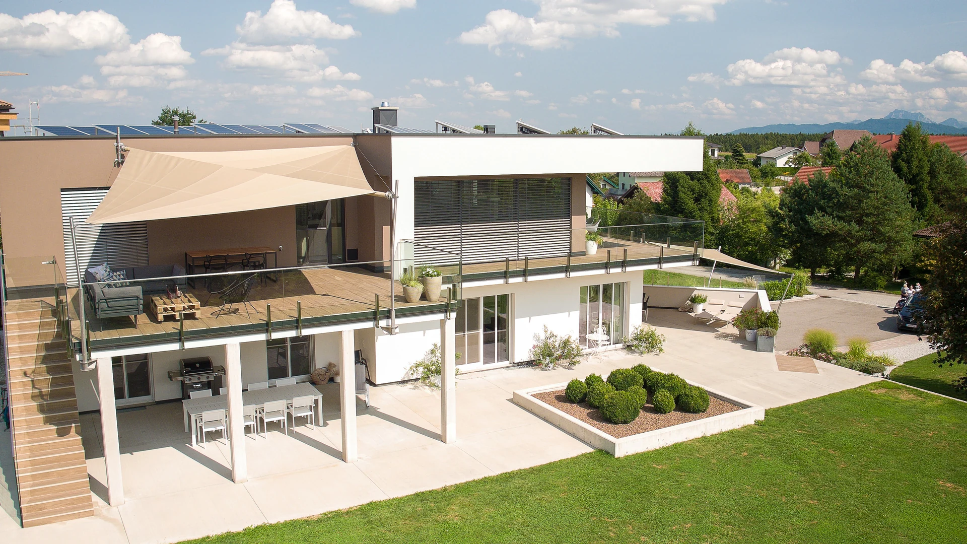 12 LET Sonnensegel Aufrollbar 2xDDR 3