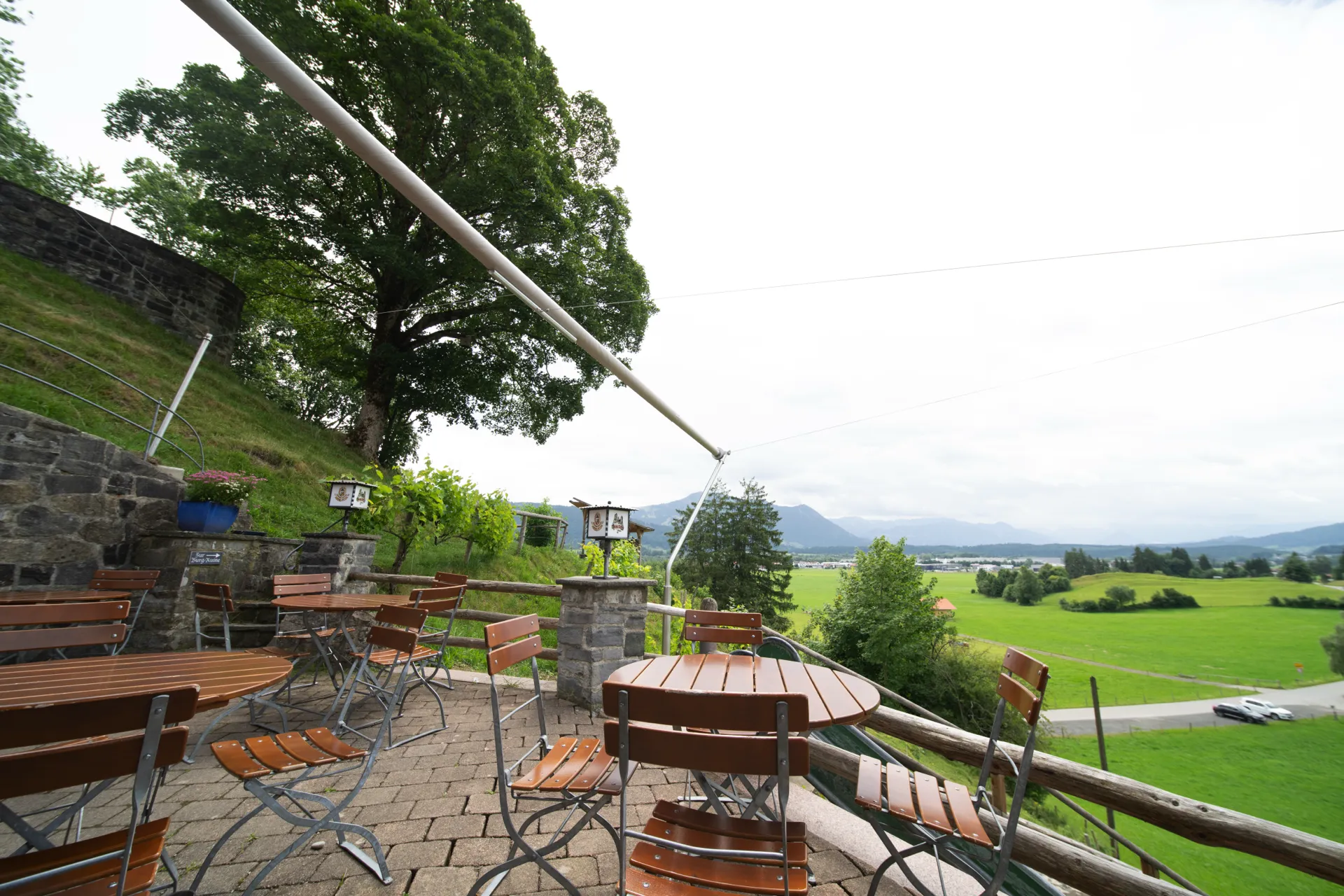 168 Burg Café Werdenstein Allgäu DDR 8